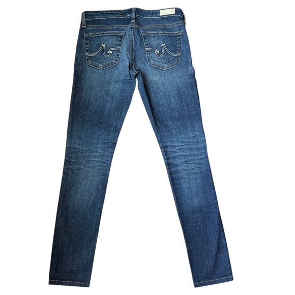 AG Adriano Goldschmied Dark Blue Skinny Jeans - Picture 6 of 9